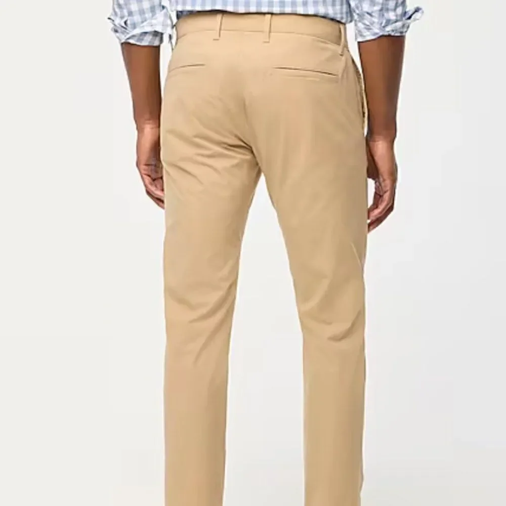 J. Crew Factory Slim-fit tech pant in Dark Khaki NWT